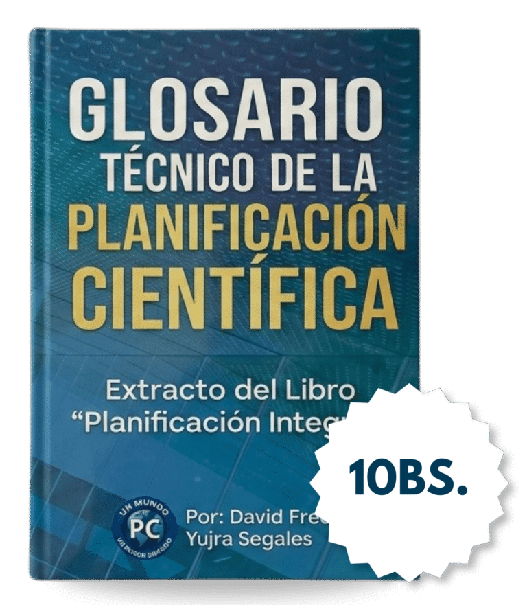 Glosario Técnico de la Planificación Científica